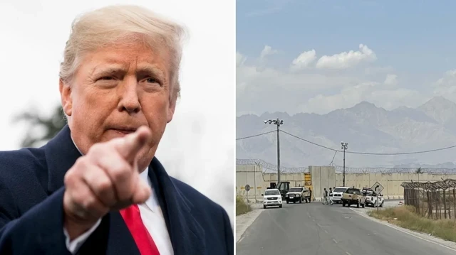 Trump, Begram Hava Üssü'nü geri alma konusunda Afganistan ile görüştüklerini belirtti