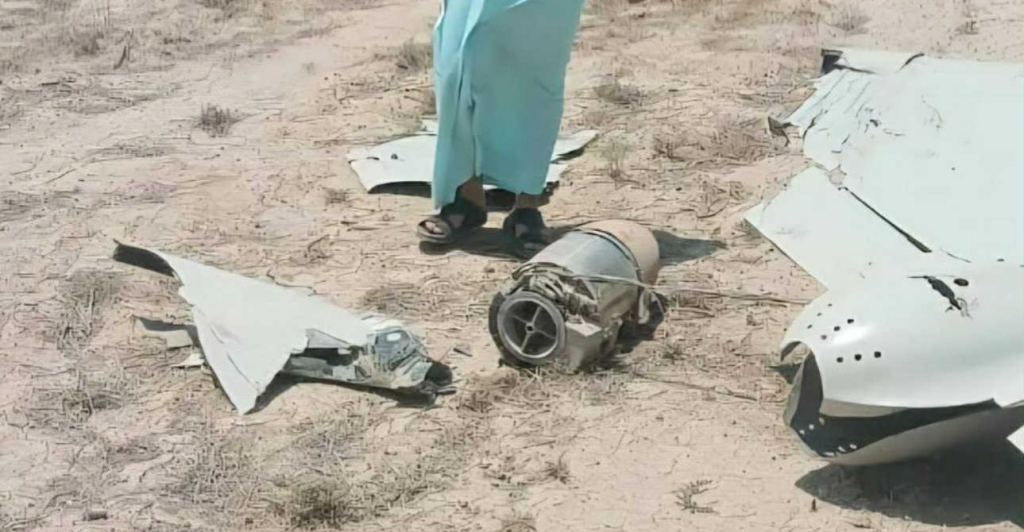 Irak'ın Enbar ilinde İsrail'e yönelik olduğu tahmin edilen İHA'lar düştü