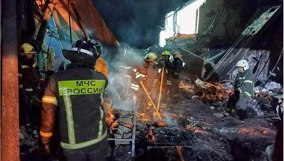 Rusya'da barut fabrikasında meydana gelen patlama sonucu  14 kişi hayatını kaybetti