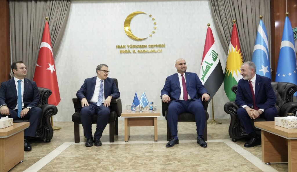 Türkiye’nin Bağdat Büyükelçisi Anıl Bora İnan, ITC Erbil İl Başkanlığı’nı ziyaret etti