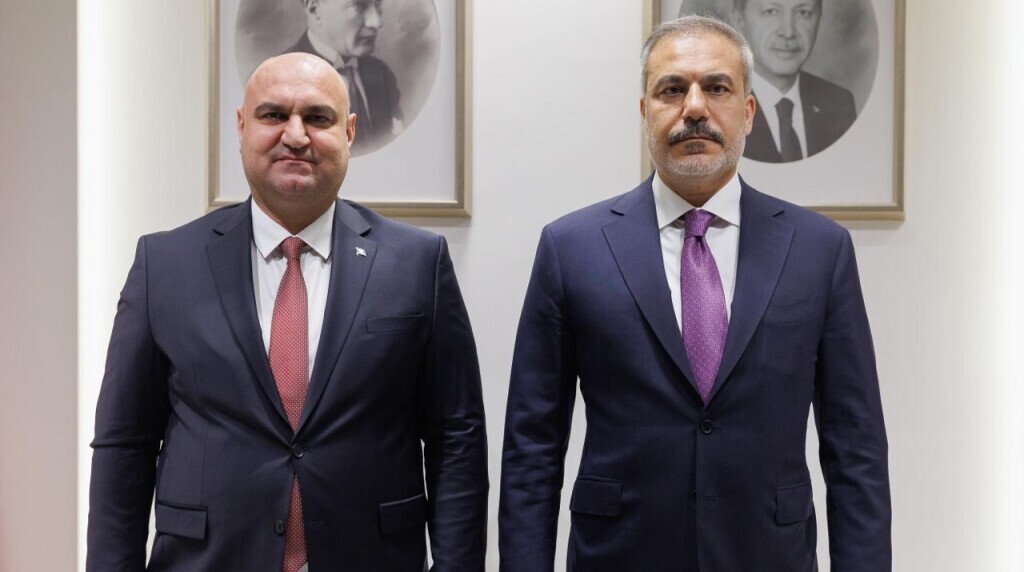 Türkiye Dışişleri Bakanı Fidan, ITC Genel Başkanı Ağa'yı kabul etti