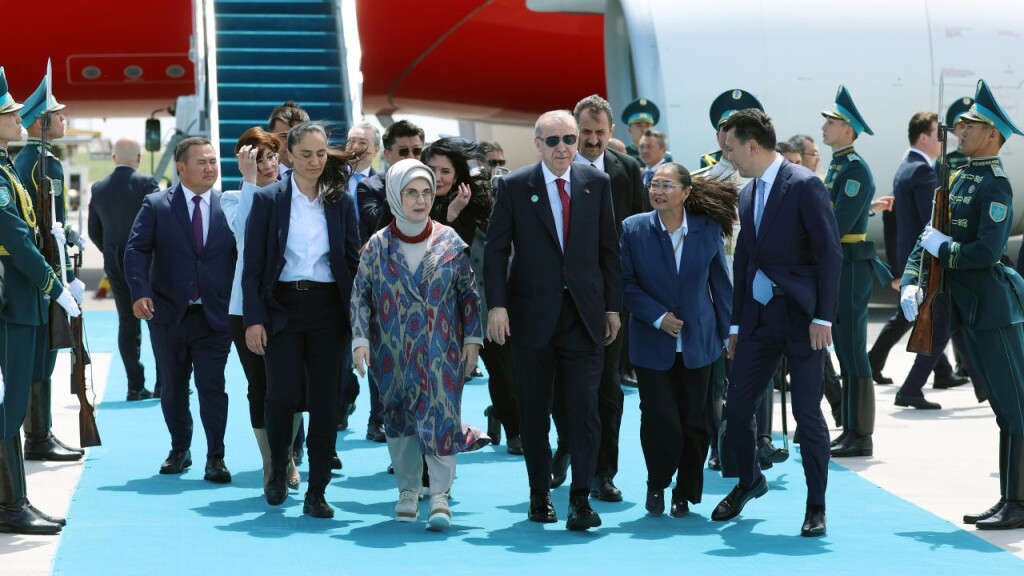 Türkiye Cumhurbaşkanı Erdoğan Türkistan'da