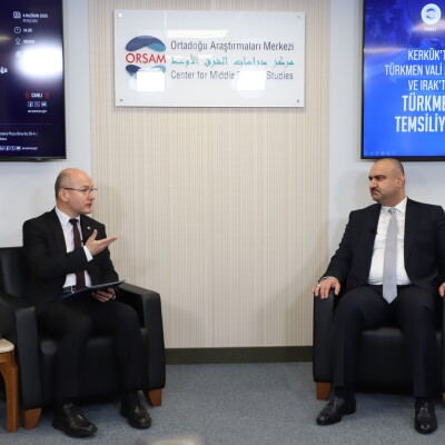 Kerkük Valisi Mehmet Seman Ağa,'' Kerkük'te Türkmen Vali ve Irak'ta Türkmen Temsiliyeti'' paneline katıldı