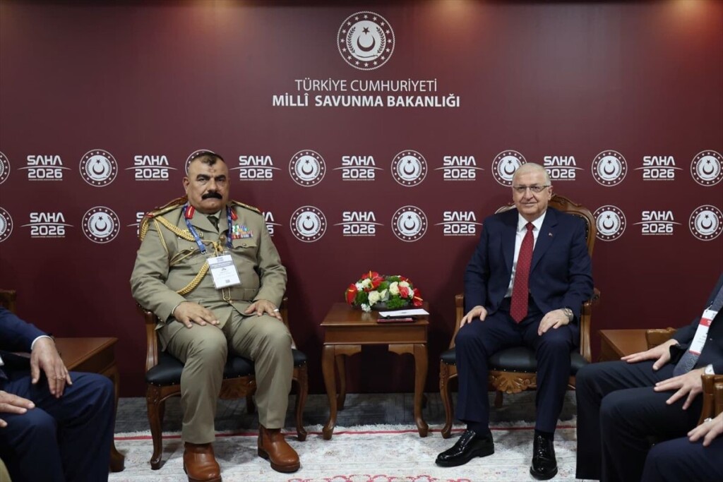 Irak Genelkurmay Başkan Yardımcısı Harbiye, Türkiye Milli Savunma Bakanı Güler ile görüştü