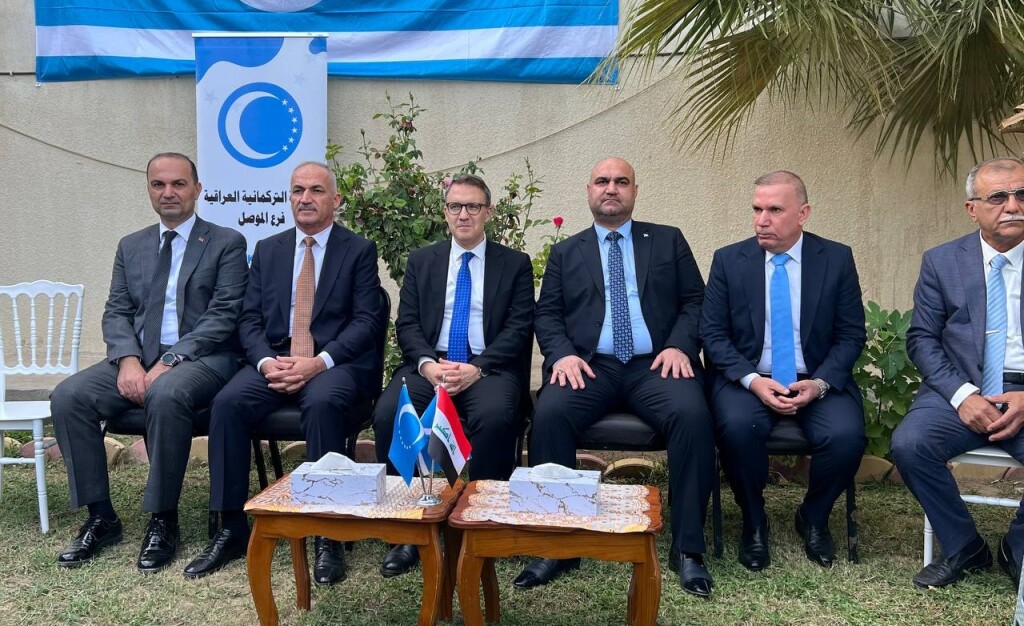 Büyükelçi İnan’dan Irak Türkmen Cephesi Musul İl Başkanlığı’na ziyaret