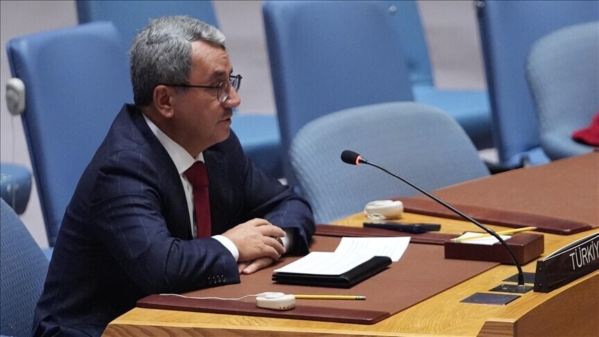 Türkiye'nin BM Daimi Temsilcisi Yıldız'dan, Gazze ve Batı Şeria için 