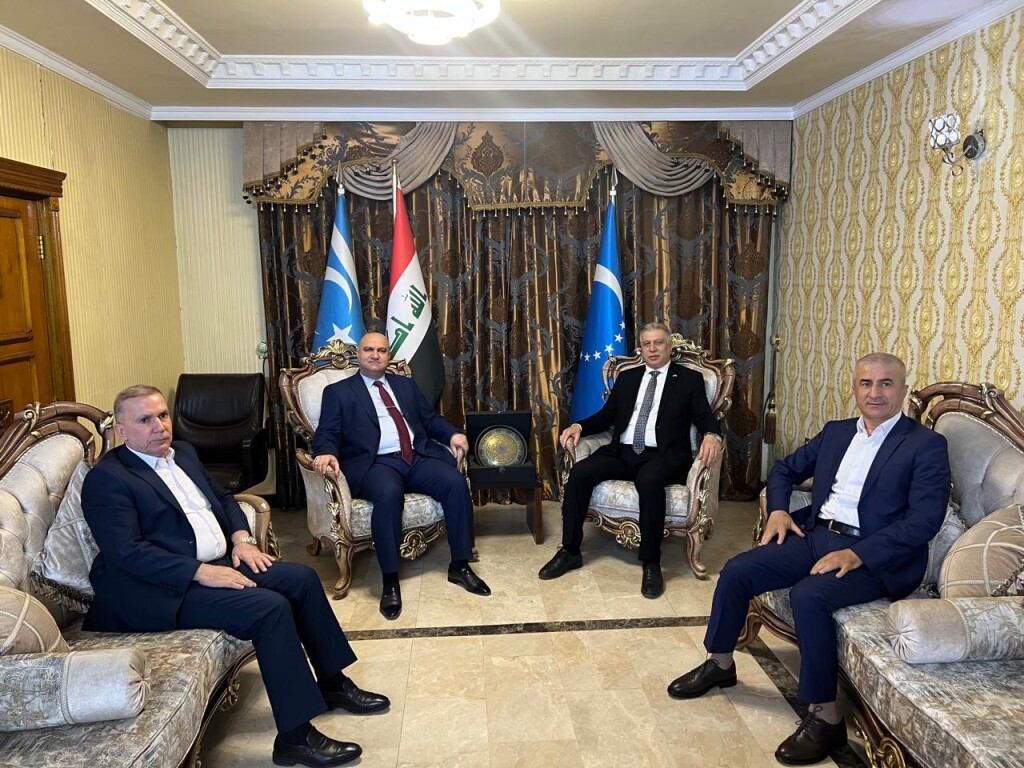 ITC Genel Başkanı Ağa ve Salihi Bağdat’ta bir araya geldi