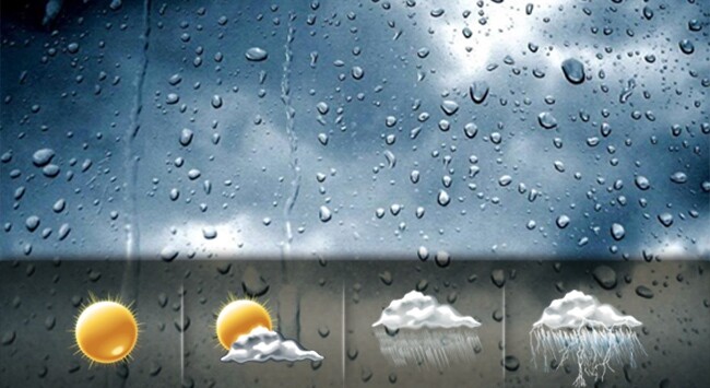 Meteoroloji'den uyarı: Yarın Yağmur ve gökgürültülü fırtınalar bekleniyor