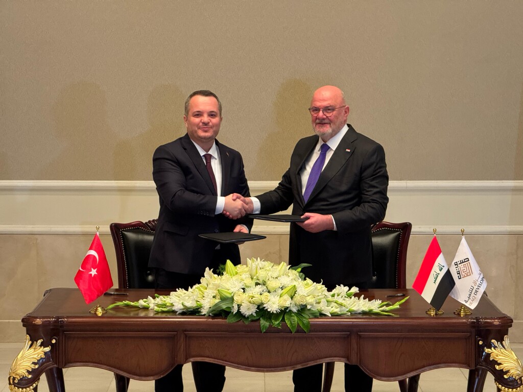 Irak Kalkınma Fonu ile Türkiye Varlık Fonu arasında tarihî  mutabakat zaptı imzalandı