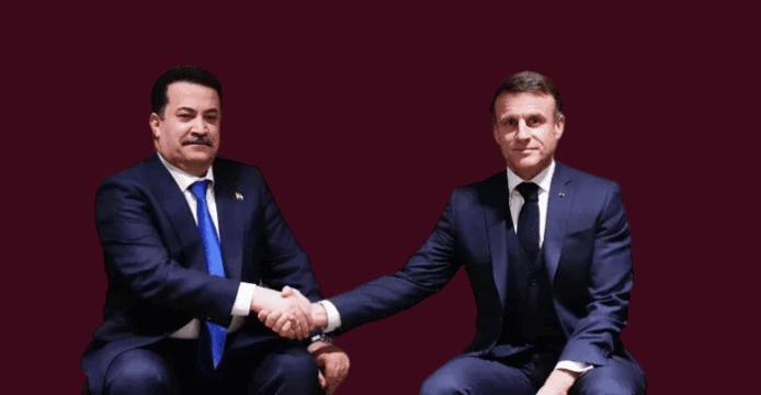 Macron ve Sudani Bağdat ziyaretini ve bölgesel gelişmeleri görüştü