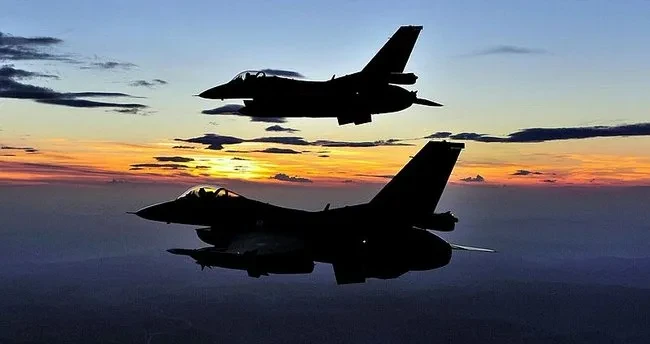 Irak ile Suriye'nin kuzeyindeki terör hedeflerine hava harekatları düzenlendi