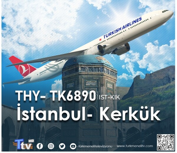 İstanbul'dan Kerkük'e ilk uçak seferi yarın başlıyor
