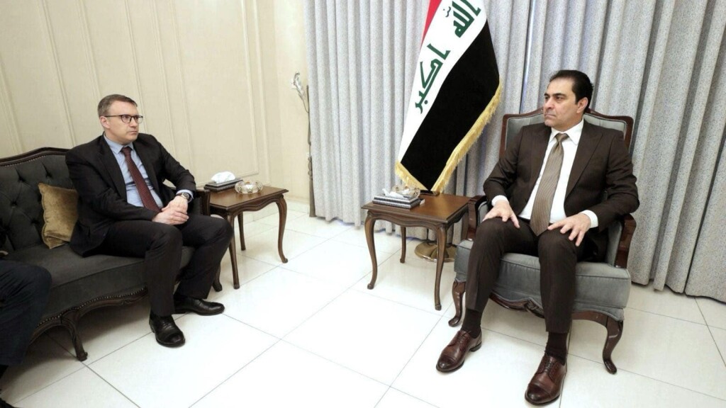 Irak Parlamentosu Birinci Başkan Yardımcısı, Türkiye'nin Bağdat Büyükelçisini kabul etti