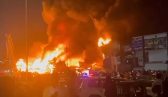 Bağdat’ta büyük yangın sonrası adli tıp uzmanları görevlendirildi