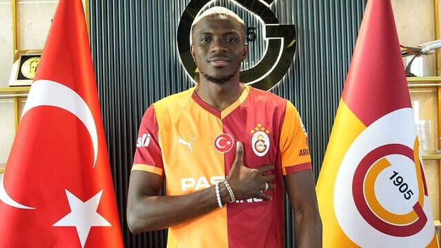 Victor Osimhen resmen Galatasaray'da