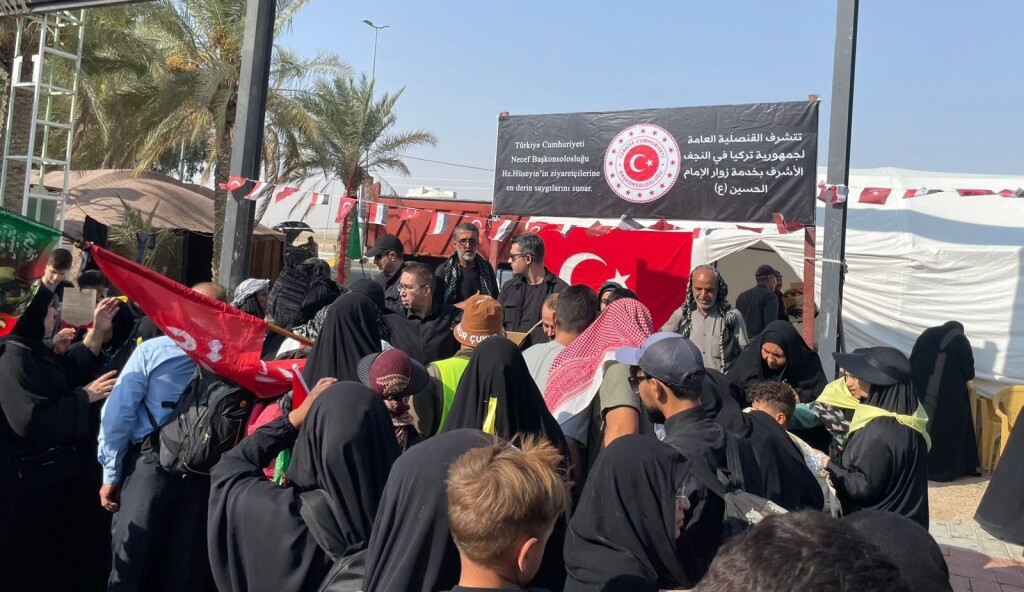 Türkiye’nin Necef Başkonsolosluğu’ndan Erbain yürüyüşüne destek