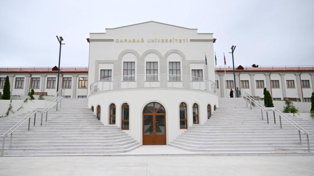 Karabağ Üniversitesi açıldı