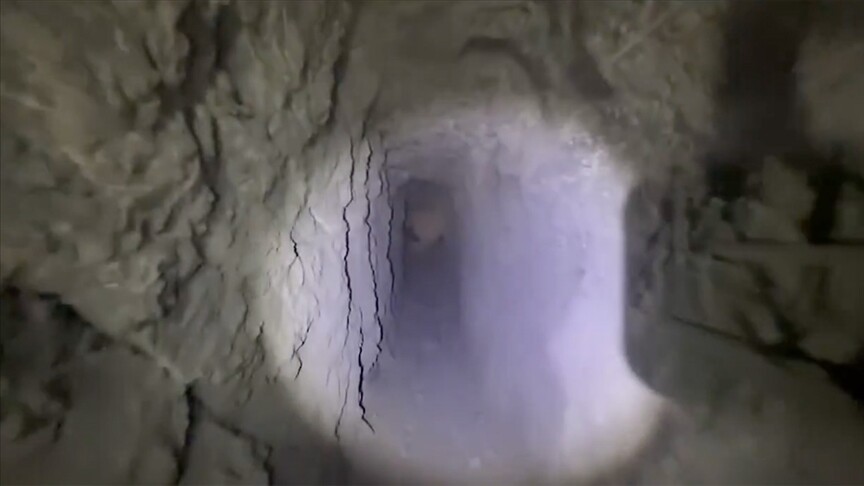 Irak'ın kuzeyinde teröristlere ait 33 odalı mağara kullanılamaz hale getirildi