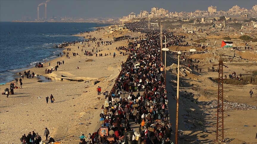 İsrail'in işgal kararı sonrası Gazze'de 1 milyon kişi tekrar zorla yerinden edilmeyle karşı karşıya