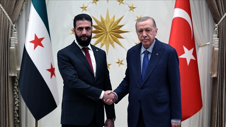 Türkiye Cumhurbaşkanı Erdoğan, Suriye Cumhurbaşkanı Şara ile telefonda görüştü