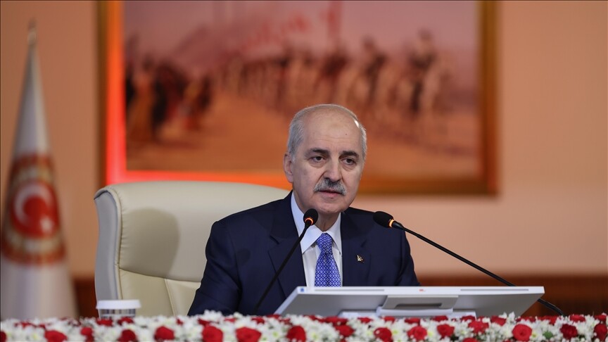 TBMM Başkanı Kurtulmuş: Kararlı adımlarla birlikte yeni bir dönemin eşiğindeyiz