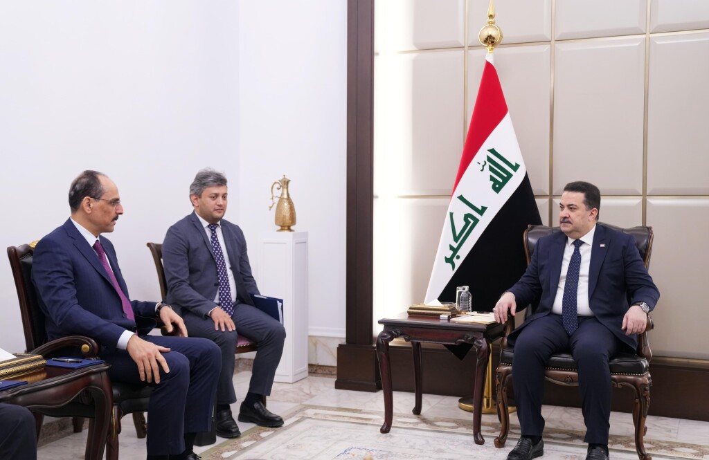 Başbakan Sudani, MİT Başkanı İbrahim Kalın ile Bağdat'ta bir araya geldi