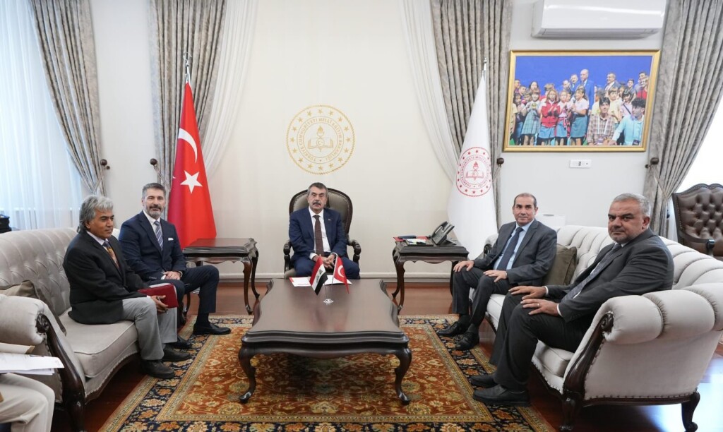 Irak'ın Ankara Büyükelçisi, Türkiye Milli Eğitim Bakanı ile görüştü