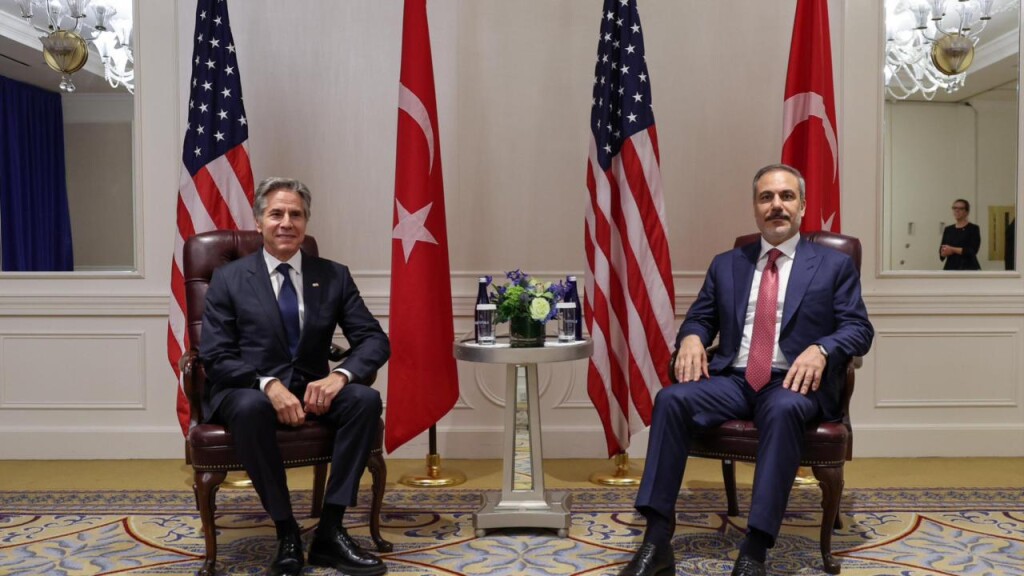 Bakan Fidan ABD'li mevkidaşı Blinken ile görüştü