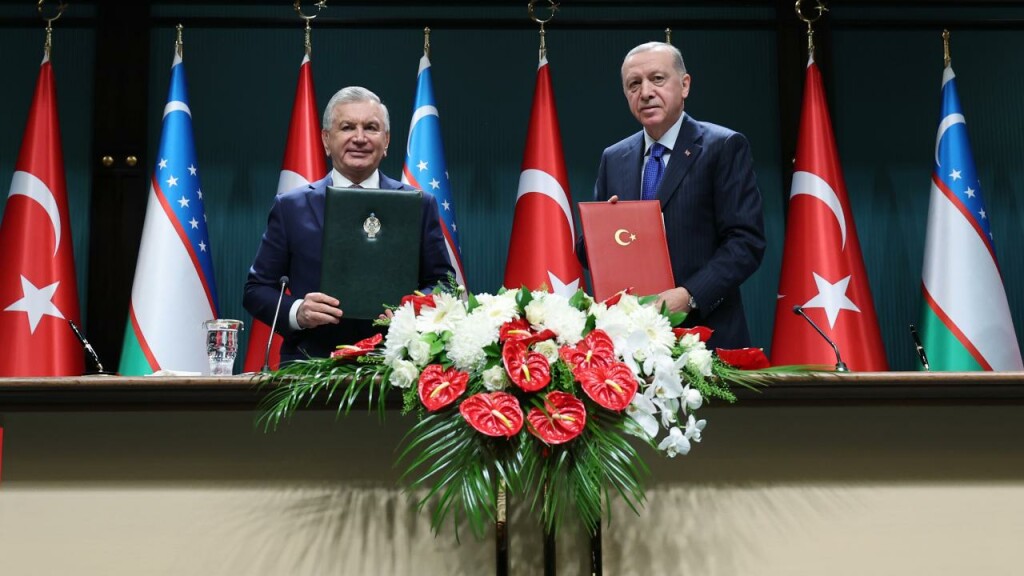 Türkiye ile Özbekistan arasında 18 anlaşma imzalandı