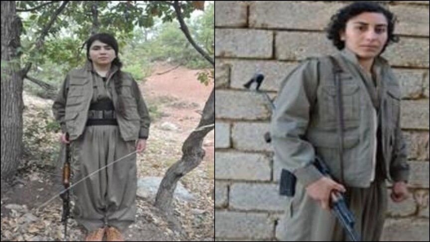 MİT, Irak'ın kuzeyindeki Hakurk'ta PKK/KCK'lı teröristler Hadice Kaya ve Heva Kivelçek'i etkisiz hale getirdi