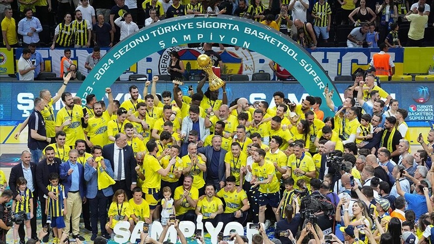 Basketbol Süper Ligi'nde şampiyon Fenerbahçe Beko