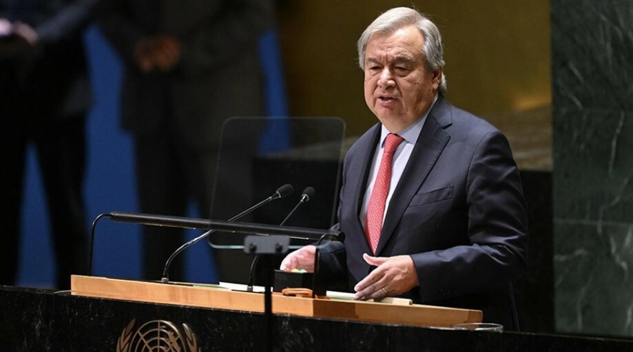 BM Genel Sekreteri Guterres, insanlığın 