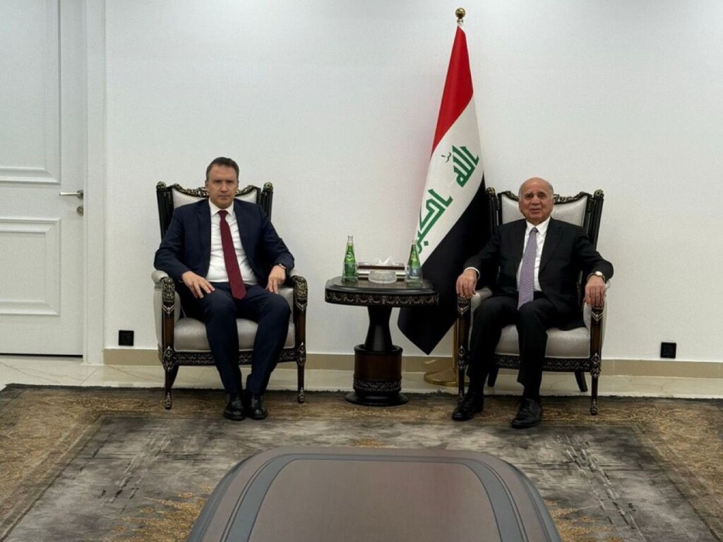 Anıl Bora İnan ile Fuad Hüseyin Bağdat’ta bir araya geldi