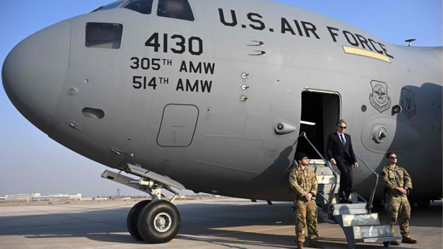 ABD Dışişleri Bakanı Blinken Irak'a geldi