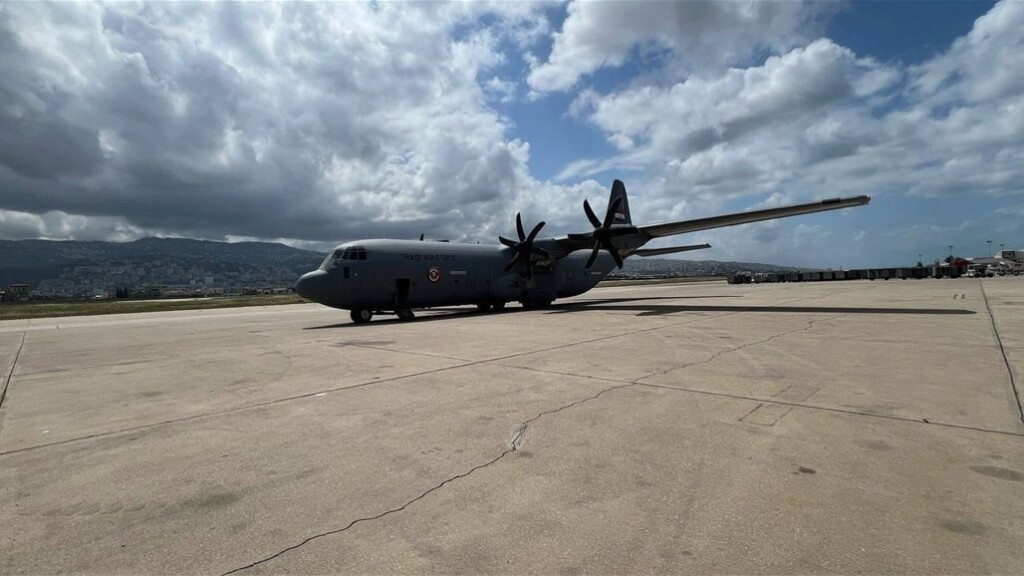 Irak'tan Lübnan'a 36 tonluk tıbbi yardım