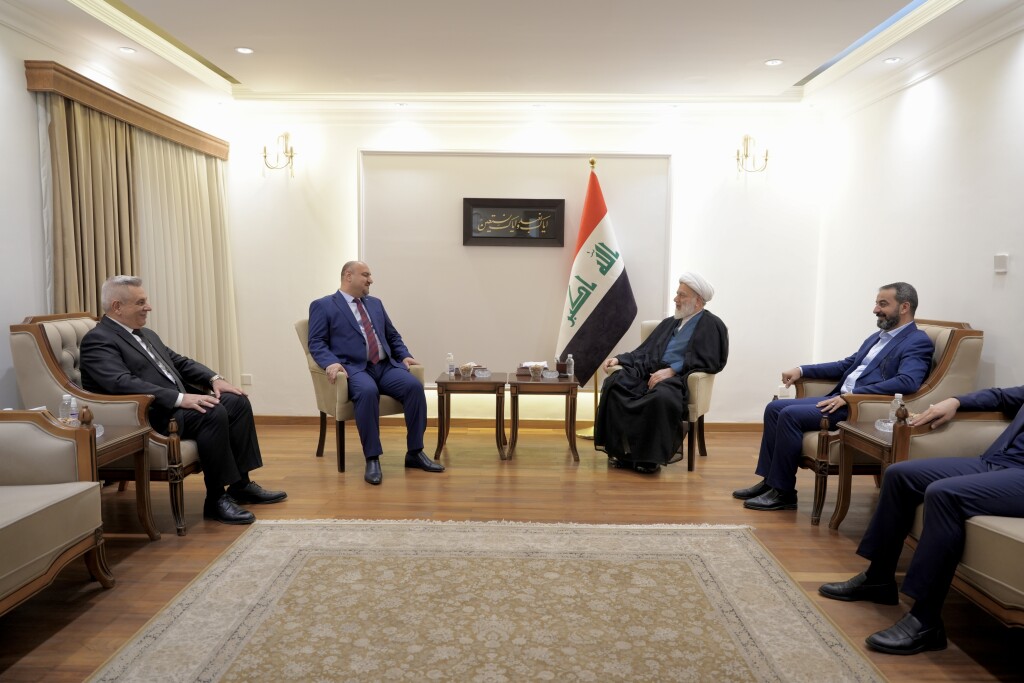 ITC Genel Başkanı Ağa, Irak Yüksek İslami Konseyi Başkanı ile bir araya geldi