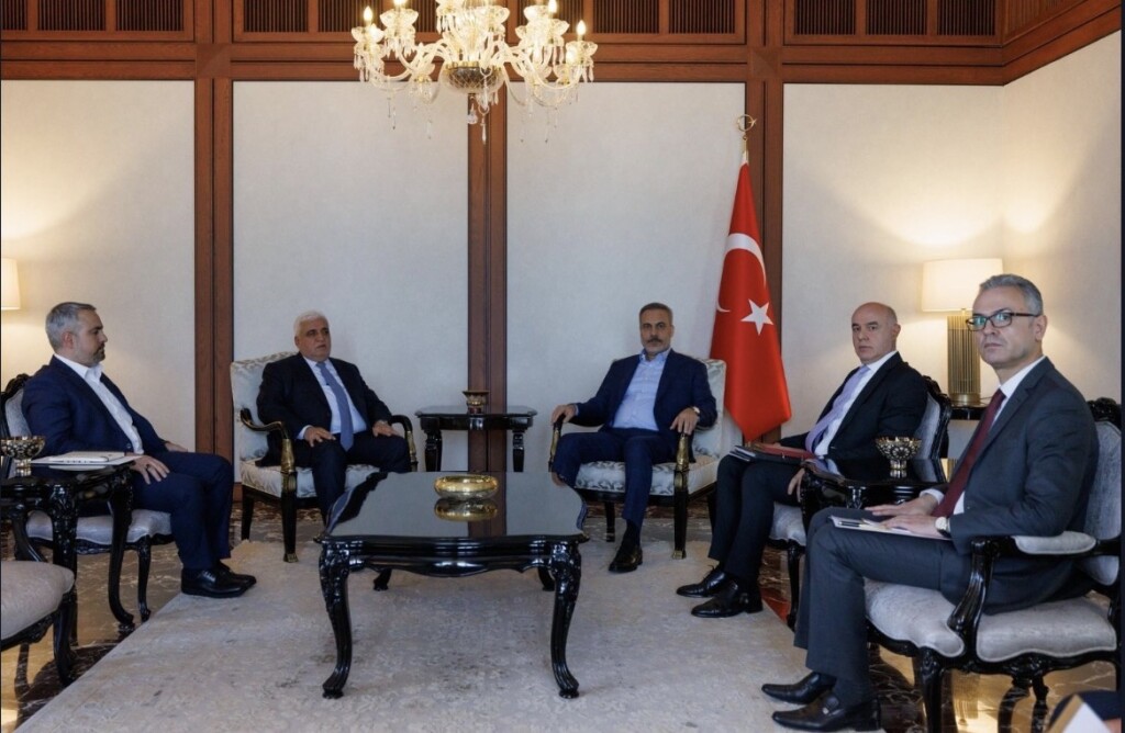 Fidan ile Falih el- Feyyaz ile bir araya geldi