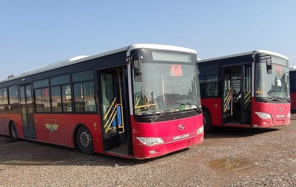 Kerkük'te ilk kez köy ve kasabalara toplu taşıma hizmeti verildi