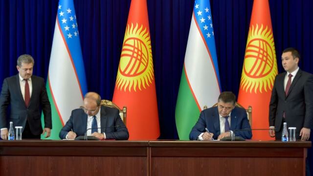 Kırgızistan ve Özbekistan Arasında Sınır Belirleme Konusunda Protokol İmzalandı