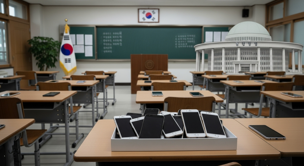 Güney Kore'de okullarda ders saatlerinde telefon kullanımı yasaklandı