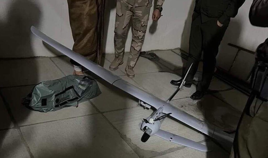 Kerkük'te bir siteye İHA düştü