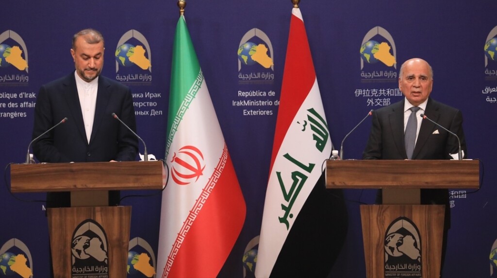 İran Dışişleri Bakanı Hüseyin Emir Abdullahiyan, Bağdat'ta