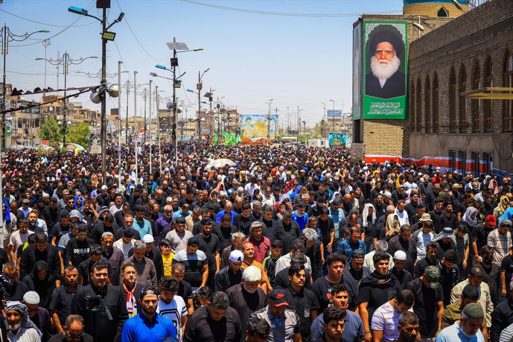 İsveç'te Kur'an-ı Kerim'e yapılan saldırı Bağdat'ta protesto edildi