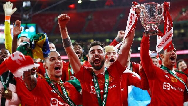 İngiltere Lig Kupası Manchester United'ın