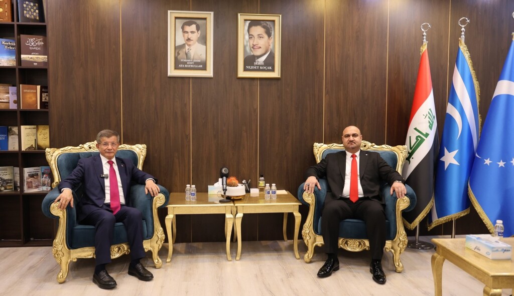 ITC Genel Başkanı Mehmet Seman Ağa, Gelecek Partisi Başkanı Ahmet Davutoğlu ile bir araya geldi