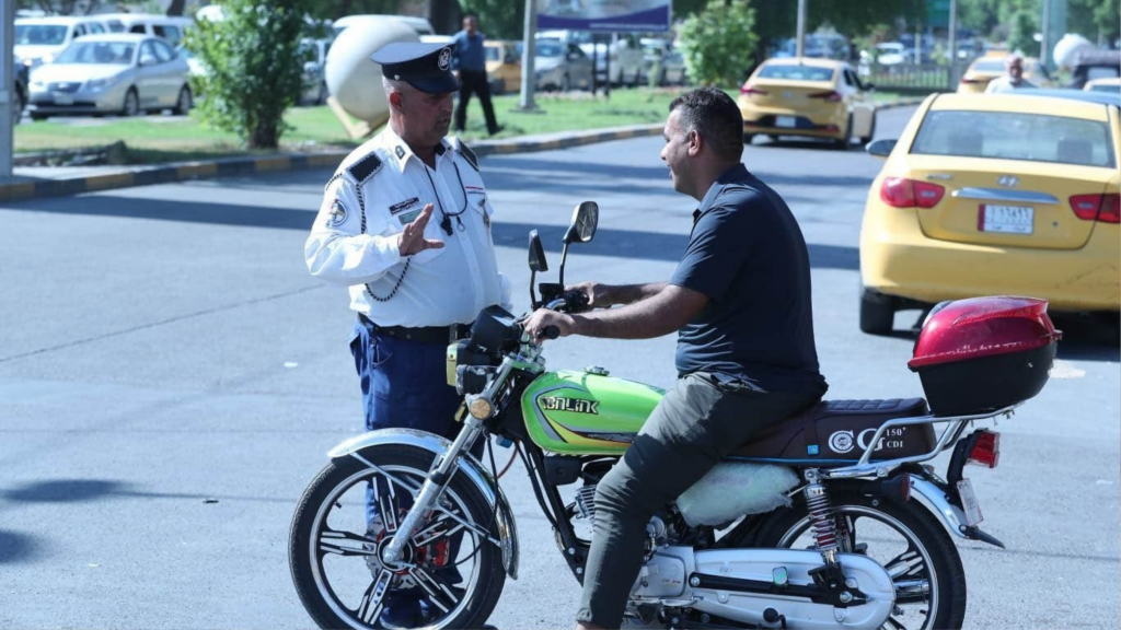 Bağdat’ta motosikletlere trafik yasağı