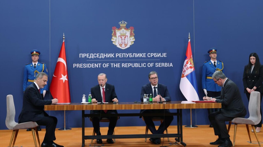 Türkiye ile Sırbistan arasında 11 iş birliği anlaşması imzalandı