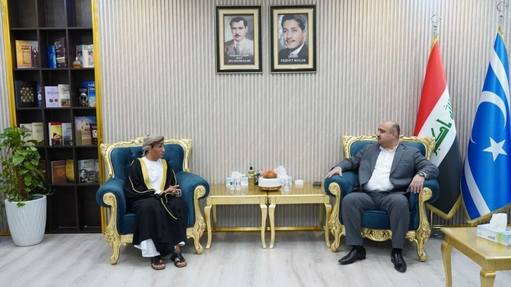 ITC Genel Başkanı Ağa, BM Genel Sekreteri’nin Irak Temsilcisini kabul etti