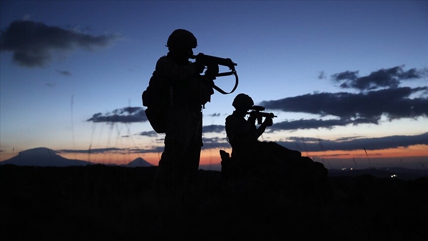 Irak ve Suriye'nin kuzeyinde 4 terörist etkisiz hale getirildi