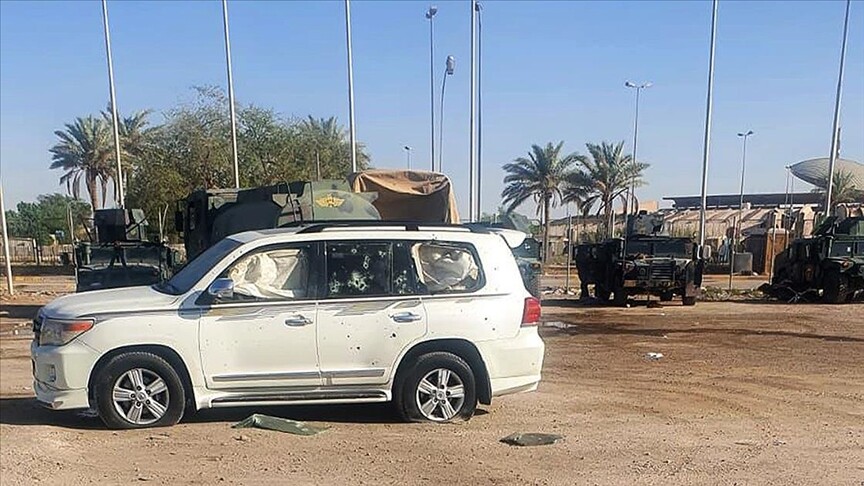 Bağdat'ta Yeşil Bölge'ye füzeli saldırı